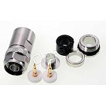 N connector 10 mm male soldeervrij